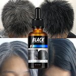 Hair Treatment Serum Manufacturer - Gray White White to Black Natural Color Repair Nourish Black Hair