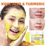 Exfoliating Pads Manufacturer - 50 Pcs Dark Spots Remover Kojic Acid and Turmeric Exfoliating