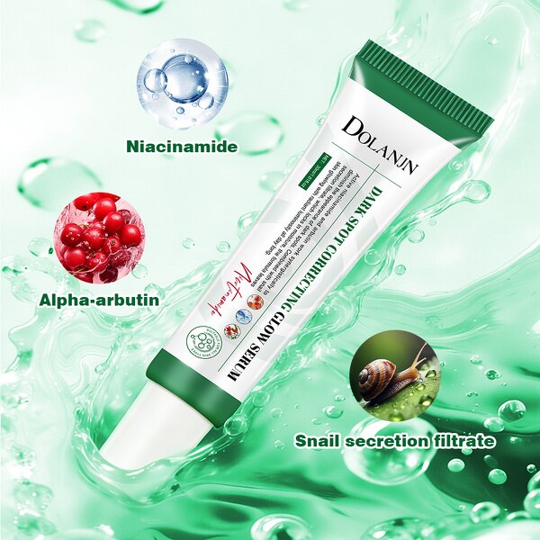 Brightening Serum Manufacturer - Snail Collagen Niacinamide Arbutin Remove Speckle Face for Dark Spots OEM