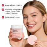 Face Toner Pad Manufacturer - Red Succinic Acid Panthenol Exfoliating Breakout-Prone Skin Customized Logo