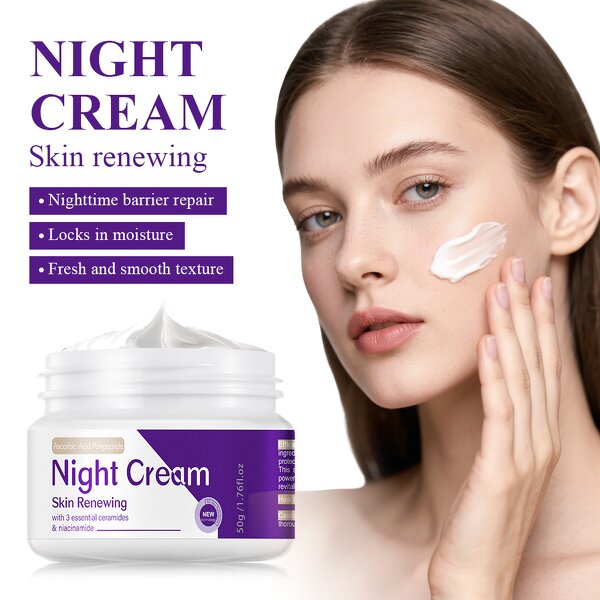 Whitening Night Cream Manufacturer - Customized Moisturizing Repaire Dark Skin Lotion Oem