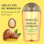 Hair Essential Oil Manufacturer - Wholesale Scalp Cocos Nucifera Repair Morocco Argan Oil Frizzy