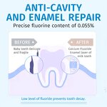 Baby Toothpaste Manufacturer - Baby Kids Anti-cavity Enamel Repair 50g Cavity Prevention 0-3 Years