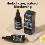 Black Hair Serum Manufacturer - Organic Peppermint Rose Coffee Men and Women Hair Treatment Private Label OEM/ODM