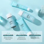 Acne Removal Cream Manufacturer - Tea Tree Salicylic Acid Korean Skincare Facial Anti Acne Anti Aging Set