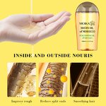 Hair Essential Oil Manufacturer - Wholesale Scalp Cocos Nucifera Repair Morocco Argan Oil Frizzy