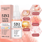 Korean Vitamin C Serum Manufacturer - Anti Aging 5 in 1 Niacinamide Dark Spots Eraser Private Label OEM