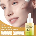 Vitamin C Serum Manufacturer - Wholesale Korean VC with Vitamin E Hyaluronic Ferulic Acid Green Lemon 30ml