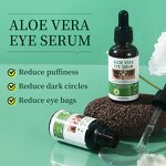 Eye Serum Manufacturer - Aloe Vera Beauty Natural Reduce Fine Lines Moisturizing Smoothing Brightening