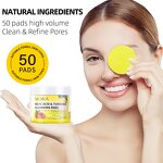 Exfoliating Pads Manufacturer - 50 Pcs Dark Spots Remover Kojic Acid and Turmeric Exfoliating