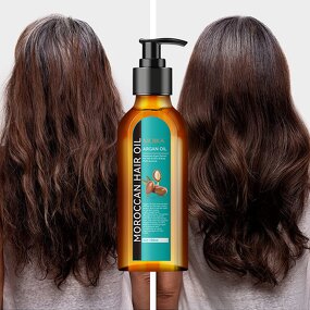 Hair Care Oil Manufacturer - Morocco Hair Care Essenti Oil Repair Dry Nuts Nourishing Repair Frizz