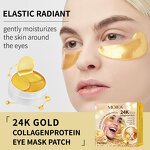 Eye Mask Patch Manufacturer - Private Label Korea Organic Collagen Wholesale Vegan 24k Gold Cold Gel