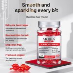 Hair Serum Capsules Manufacturer - Organic Scalp Nourishing Hair Repair Leave-in 40pcs Per Bottle