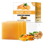 Kojic Acid Soap Manufacturer - 2 PCS Remove Spot Lemon Turmeric Original for Face Factory OEM