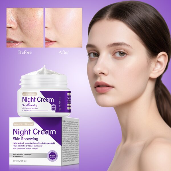 Night Cream Manufacturer - Whitening Fade Spots Lightening Promoting Circulation DOLANJN