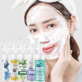 Face Wash Manufacturer - Hydrating Cleansing Mousse Pore Oil Makeup Removing Vitamin C Private Label