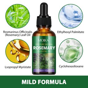 Scalp Treatment Oil Manufacturer - 100% Natural Organic Rosemary Castor Almond Men Women Scalp Private Label