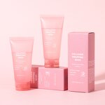 Hydrogel Mask Manufacturer - Private Logo Organic Hydrogel Vitamin C Overnight Wrappring Glass Skin Collagen