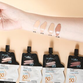 Foundation Cream Manufacturer - Full Coverage Waterproof Natural Makeup Sunscreen All Skin Types