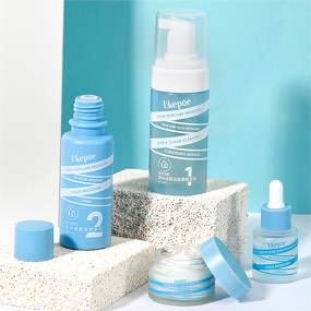 Skin Care Set Manufacturer - 4 Piece Whitening Delicate Face Lotion Smooth Refreshing Cream