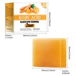 Kojic Acid Soap Manufacturer - 2 PCS Remove Spot Lemon Turmeric Original for Face Factory OEM