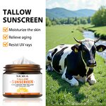 Tallow Sunscreen Cream Manufacturer - Private Label Spf 50 Sunblock Grass Fed Beef