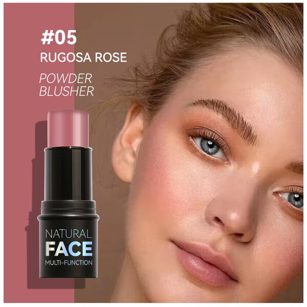 Blush Stick Manufacturer - Highlight 6colors Multi Functional Make up Moisturizing Easy to Push Private Label