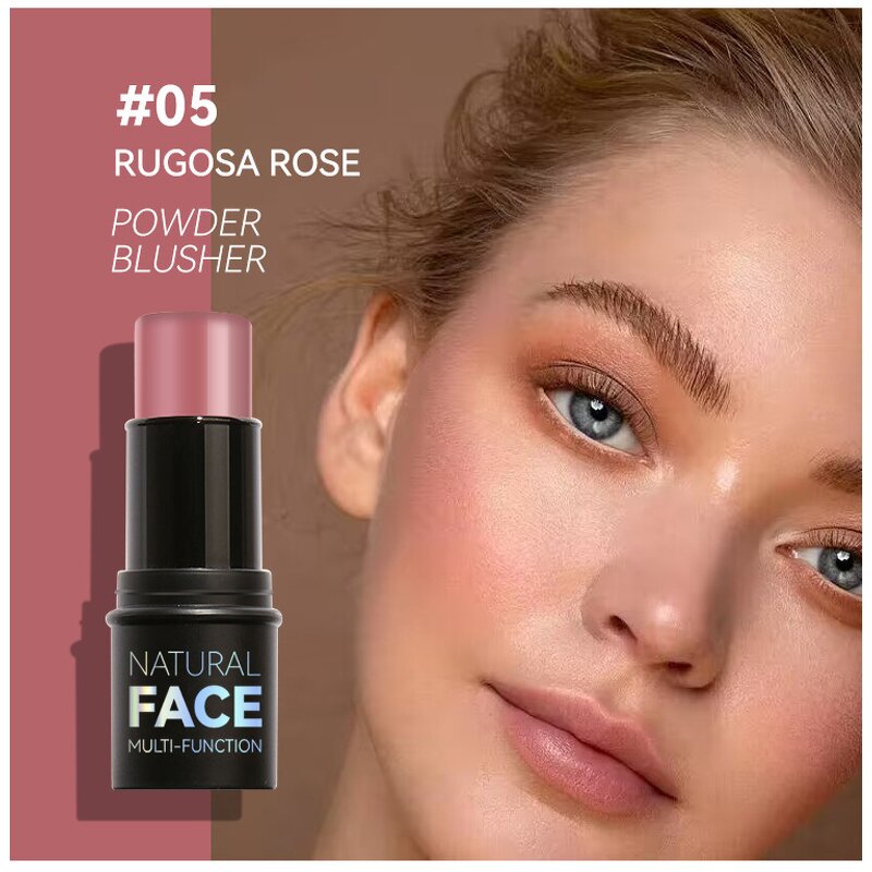 Blush Stick Manufacturer - Highlight 6colors Multi Functional Make up Moisturizing Easy to Push Private Label