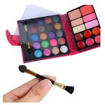 Eye Shadow Set Manufacturer - 2024 New 32 Colors Leather Bag Matte Blush Powder Fashion
