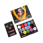 Body Paint Kit Manufacturer - High Quality 15 Color Water-Based Face Body For Parties Brightly Colored