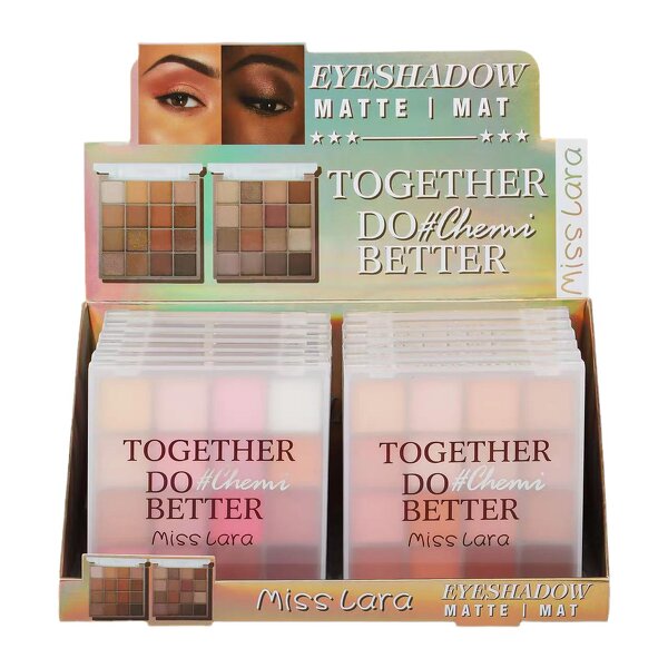 Eye Shadow Palette Manufacturer - 16 Colors Stable Quality Custom Logo Glitter Daily Waterproof