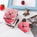Folding Makeup Mirror Manufacturer - 2025 Little Beaver Double Sided Randomly Sent Cute Mini Cosmetic