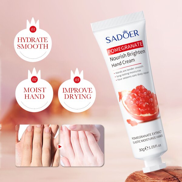 Hand Cream Manufacturer - Pomegranate Soothing Whitening