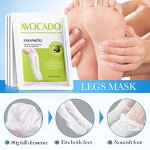 Foot Mask Manufacturer - Avocado Whitening Anti Cracking & OEM