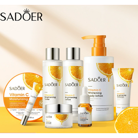 Skincare Set Manufacturer - Vitamin C Whitening with Eye Cream