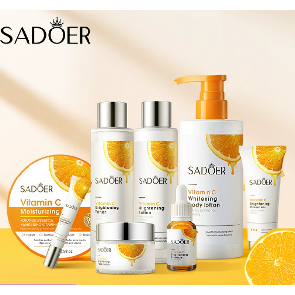 Skincare Set Manufacturer - Vitamin C Whitening with Eye Cream
