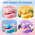 Bath Salt Ball Set Manufacturer - 4-Piece Cute Duck Shape & Private Label