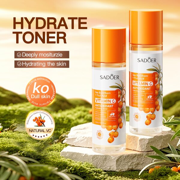 Face Toner Manufacturer - Sea Buckthorn Vitamin C 120ml & Private Label