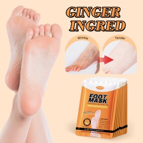 Foot Peeling Mask Manufacturer - Natural Herbal Ginger Exfoliator & OEM