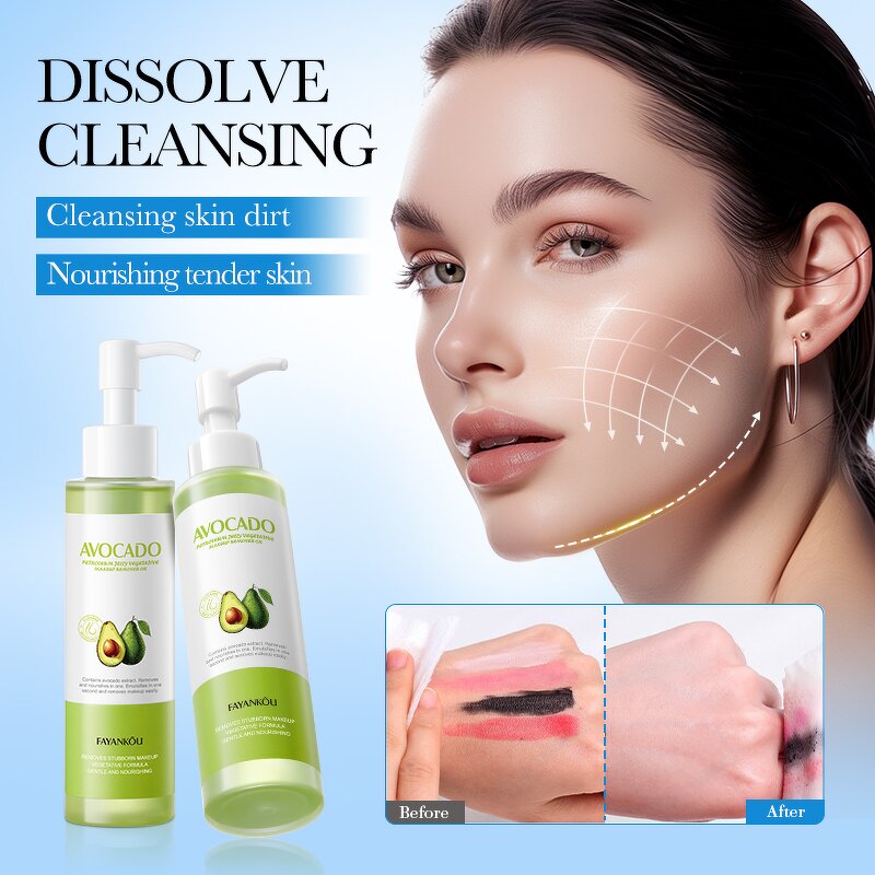 Makeup Remover Oil Manufacturer - Avocado Deep Cleanse & OEM