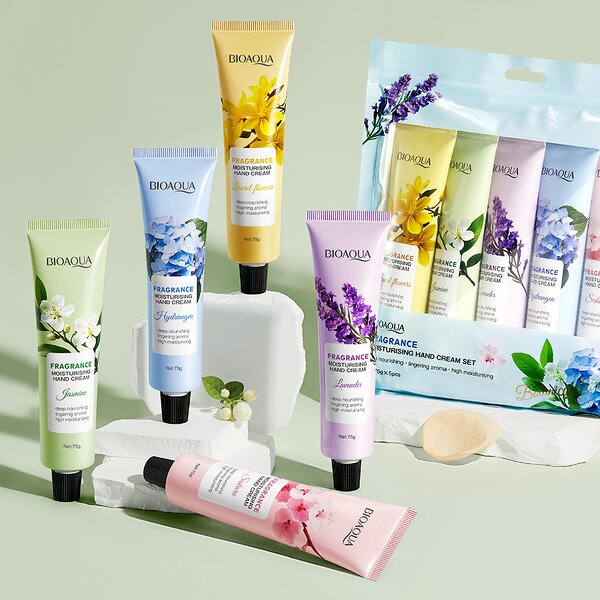 Hand Cream Set Manufacturer - Organic Fruits Lavender Jasmine & OEM