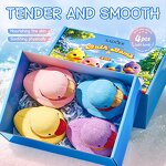 Bath Salt Ball Set Manufacturer - 4-Piece Cute Duck Shape & Private Label