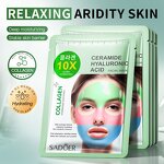 Facial Mask Manufacturer - Collagen Ceramide Hyaluronic Acid Tricolor