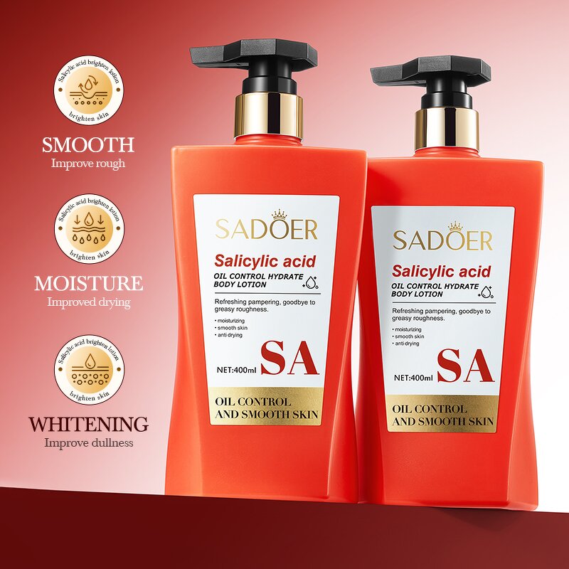 Body Lotion Manufacturer - Salicylic Acid for Dry Rough Skin & OEM