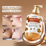Body Wash Manufacturer - Sweet Almond Cleansing Scrub Whitening