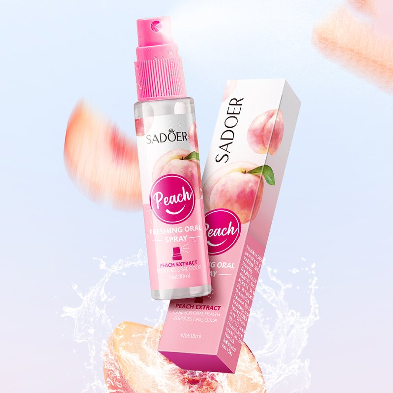 Mouth Spray Manufacturer - Fruit Plant Peach Aroma Breath Removal & OEM