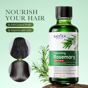 Conditioning Oil Manufacturer - Rosemary for Dry Frizz Hair & OEM