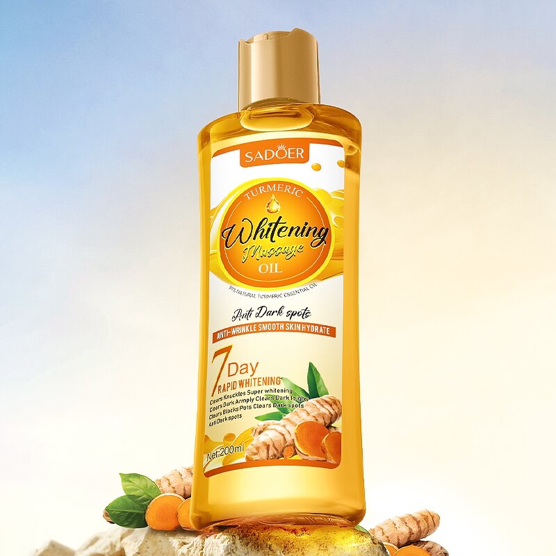 Massage Oil Manufacturer - Turmeric Whitening Anti-Wrinkle & OEM