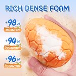 Bath Salt Balls Manufacturer - Orange Dinosaur Egg Exfoliating