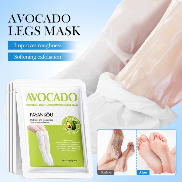 Foot Mask Manufacturer - Avocado Whitening Anti Cracking & OEM
